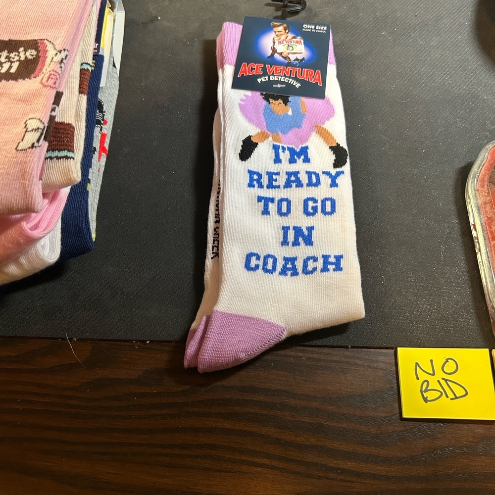 Random NWT Socks (Actor/Singer/Movie/Food/etc) 1Ct - Picture 9 of 12